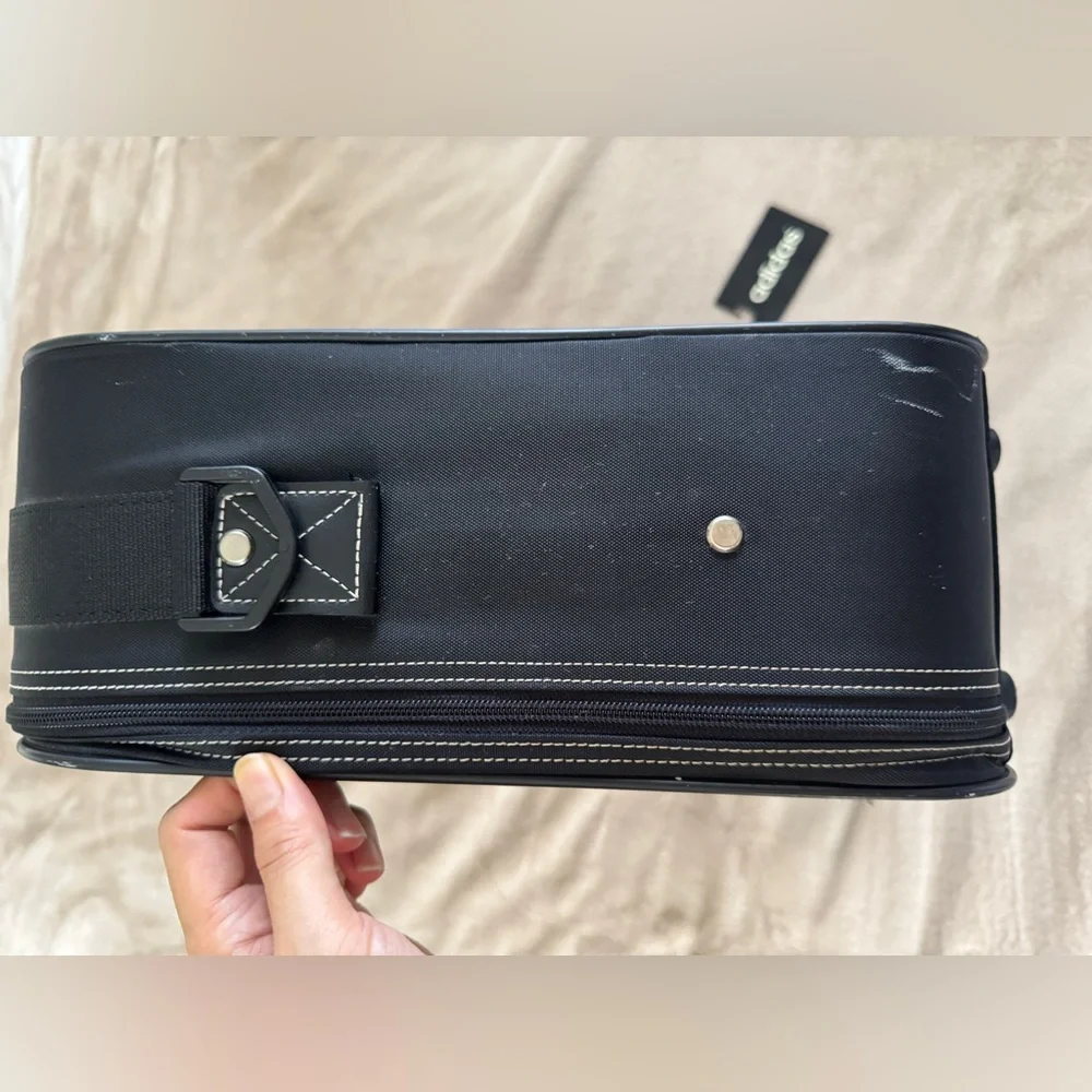 Vintage Adidas Hard Case Travel Bag — Rare West Germany Tag